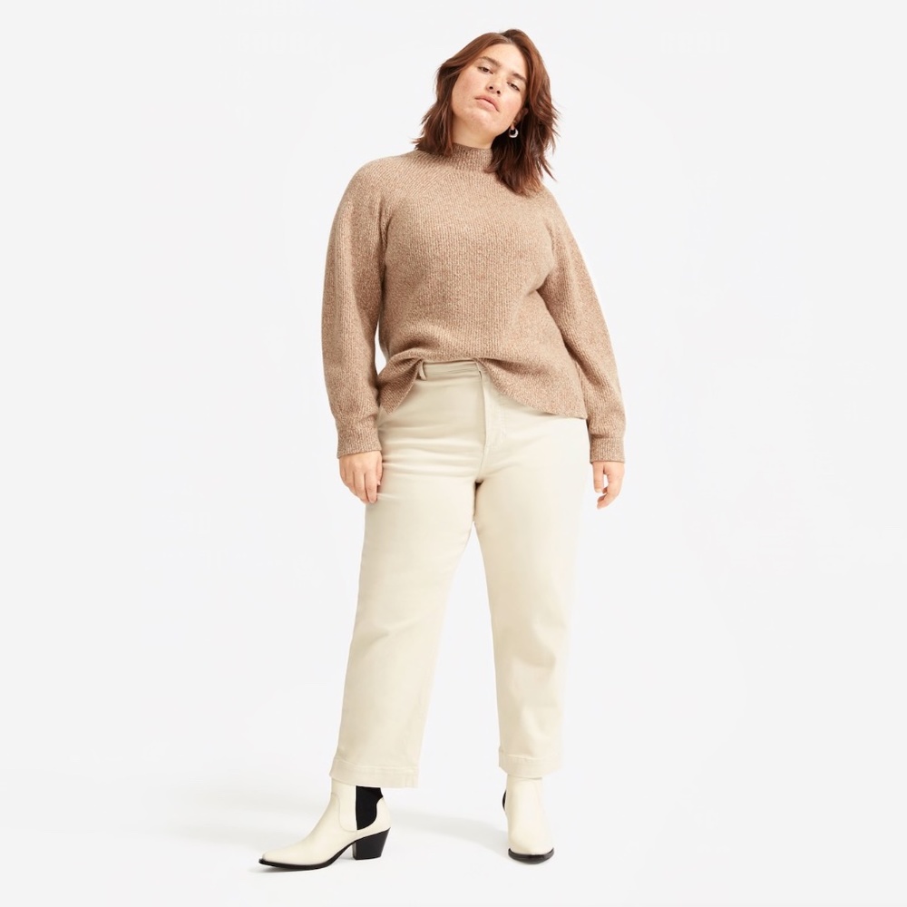 Everlane Straight Leg Crop Pants - 18 Short